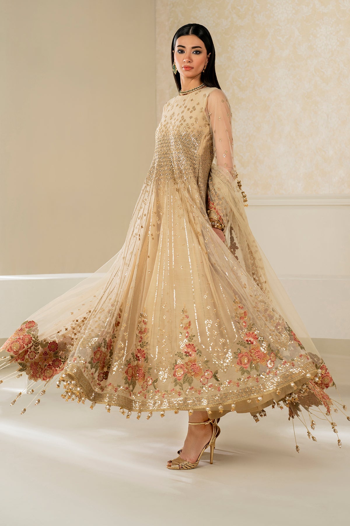 EMBROIDERED NET UF-4159