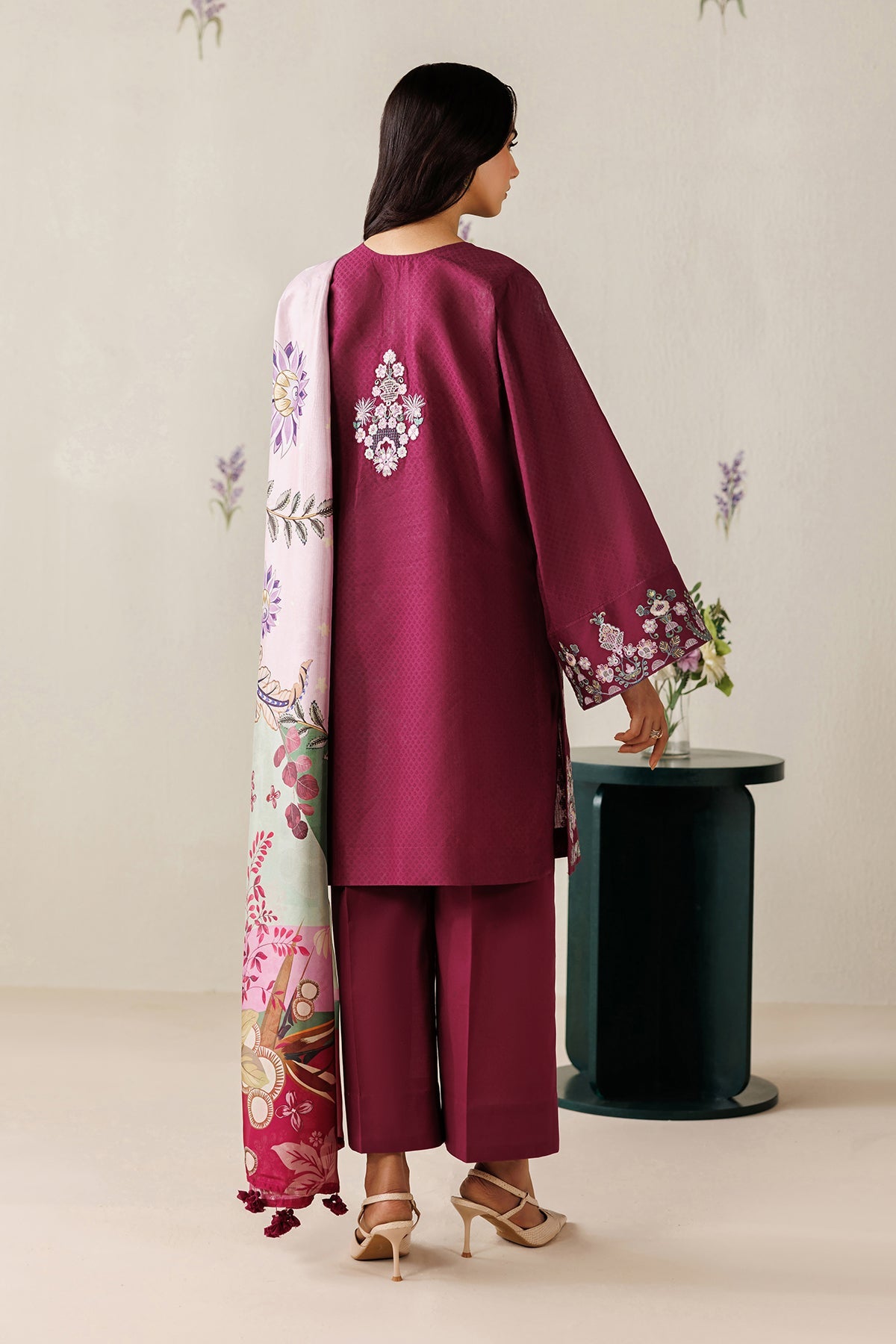 EMBROIDERED JACQUARD PR-1267