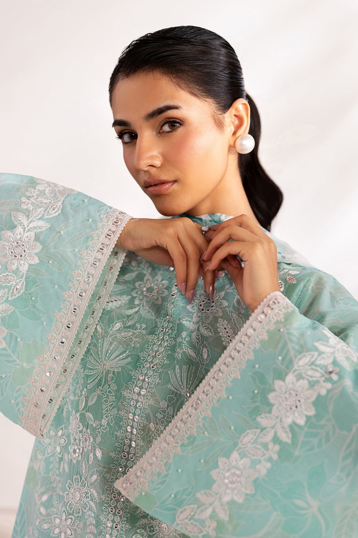 EMBROIDERED LAWN SF-4451