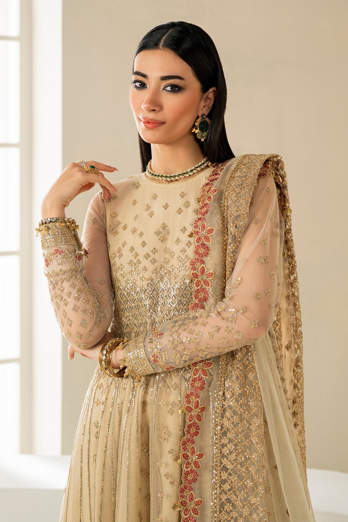 EMBROIDERED NET UF-4159