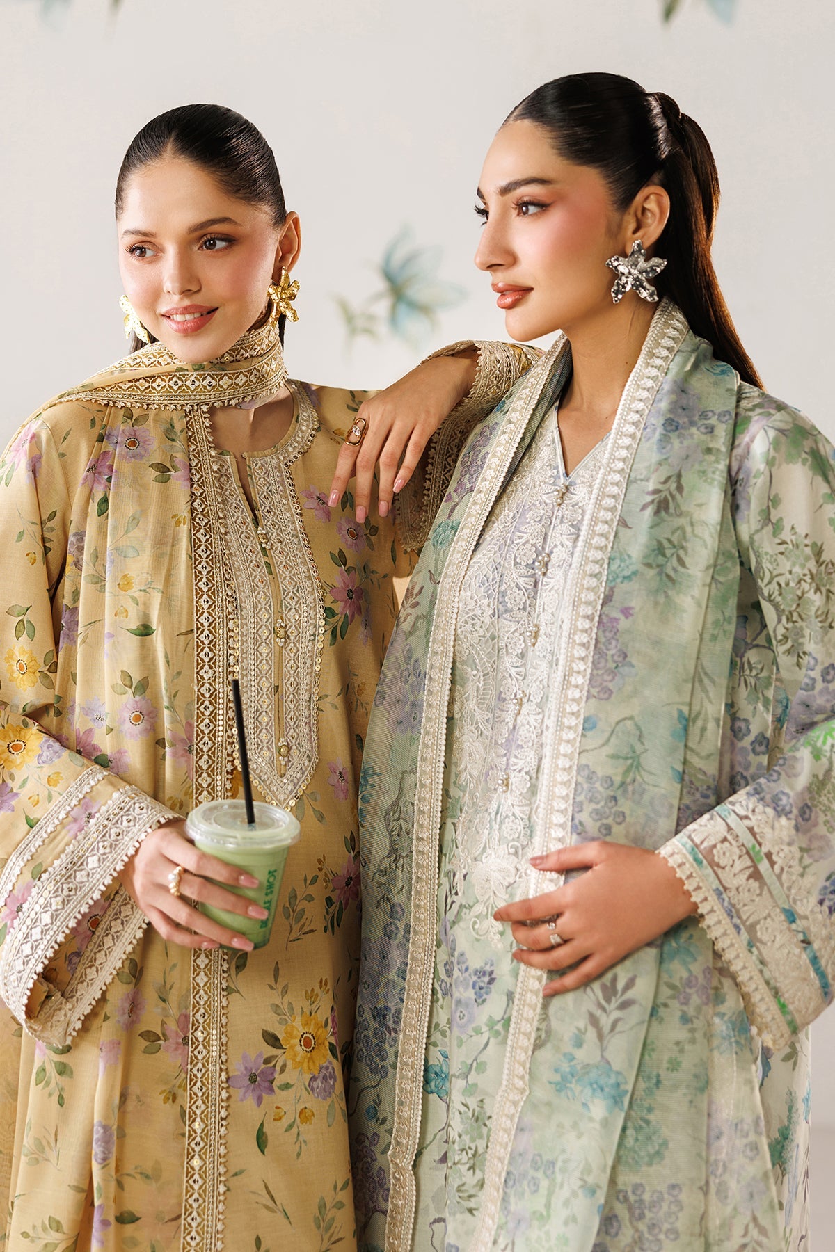 EMBROIDERED LAWN UF-4417