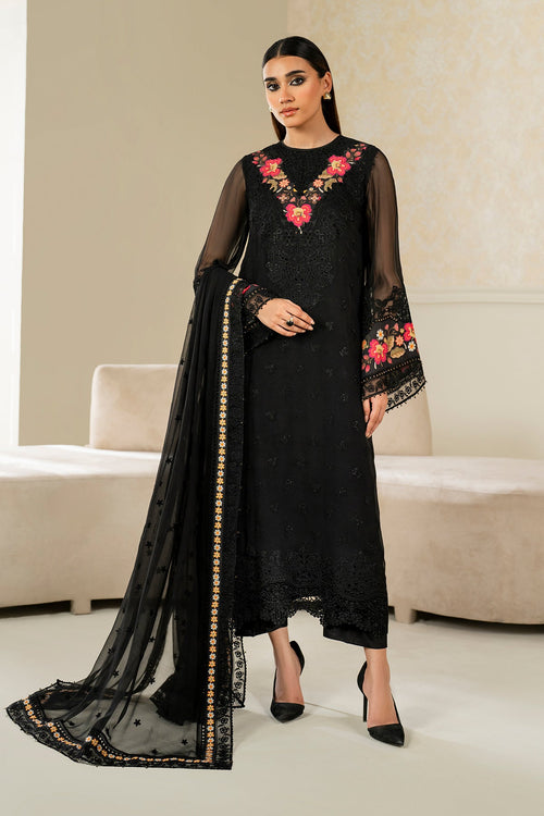 Madame Pret Embroidered Viscose 3 Piece Suit 7042 main image 0