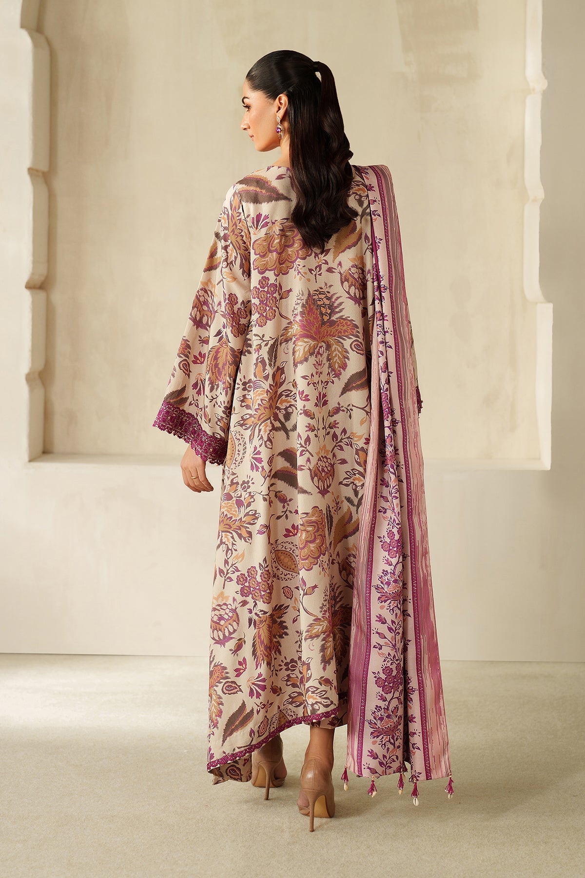 EMBROIDERED KHADDAR UF-4329