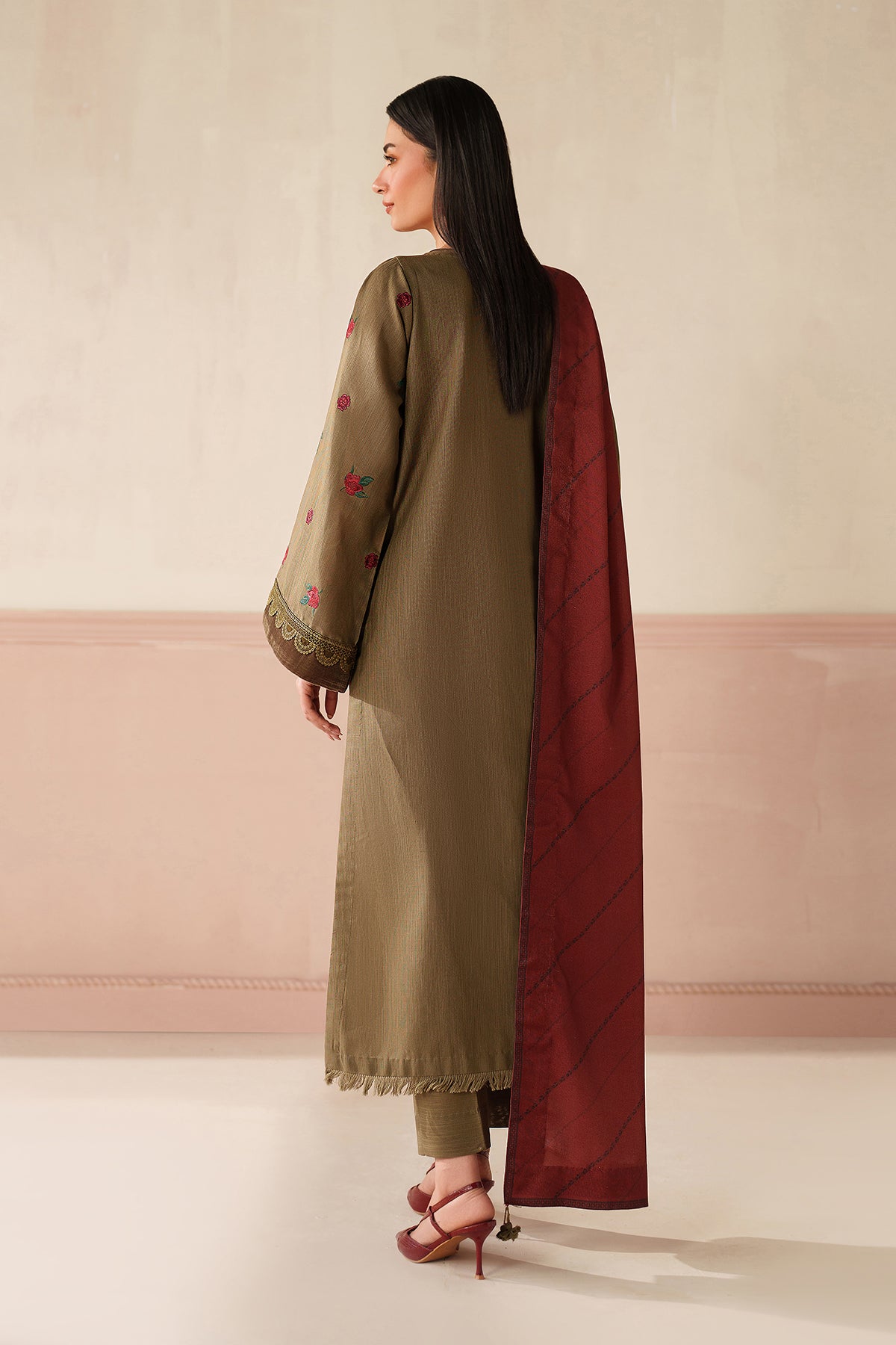 EMBROIDERED KHADDAR PR-1236