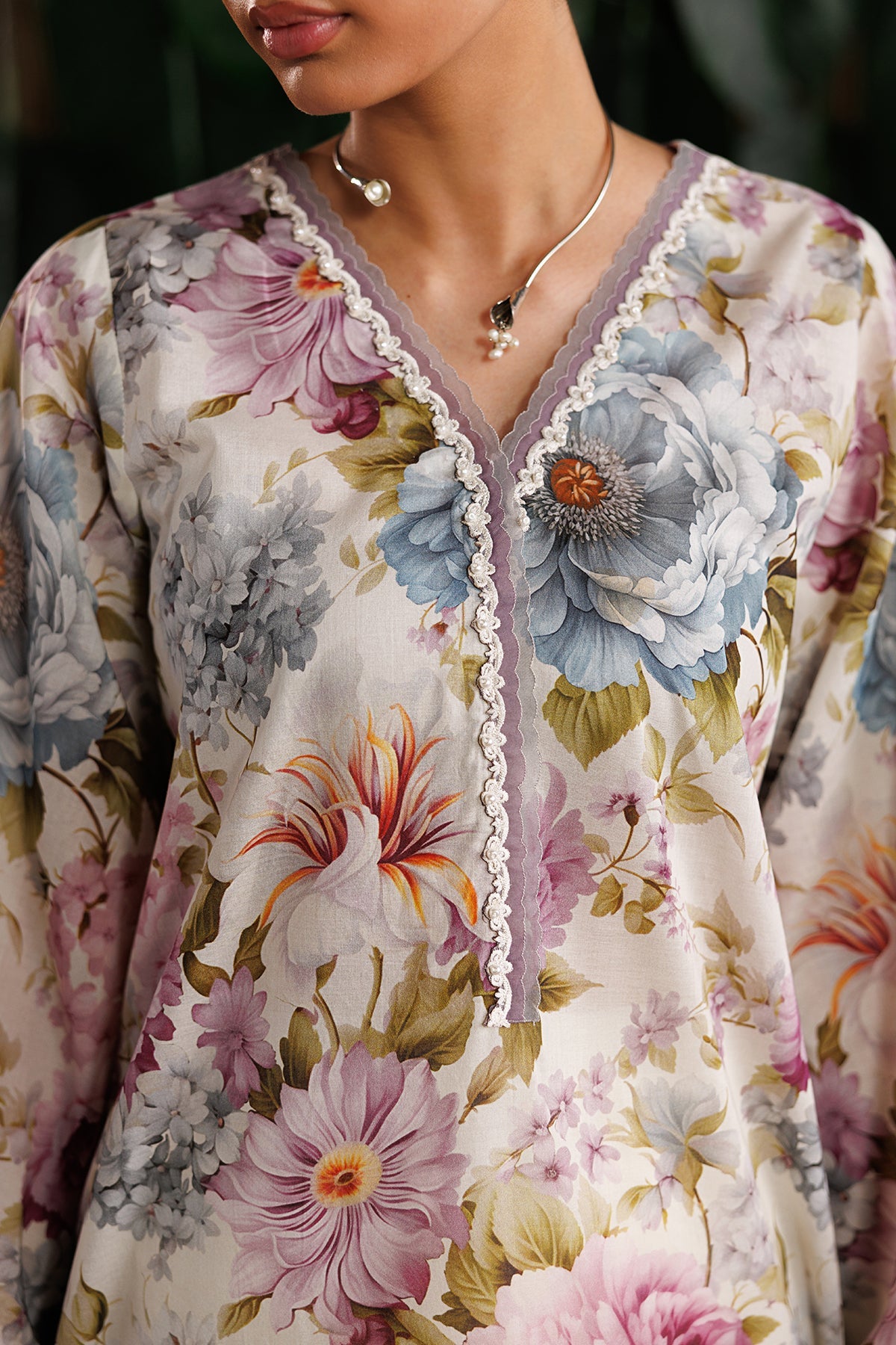 EMBROIDERED LAWN SF-4531