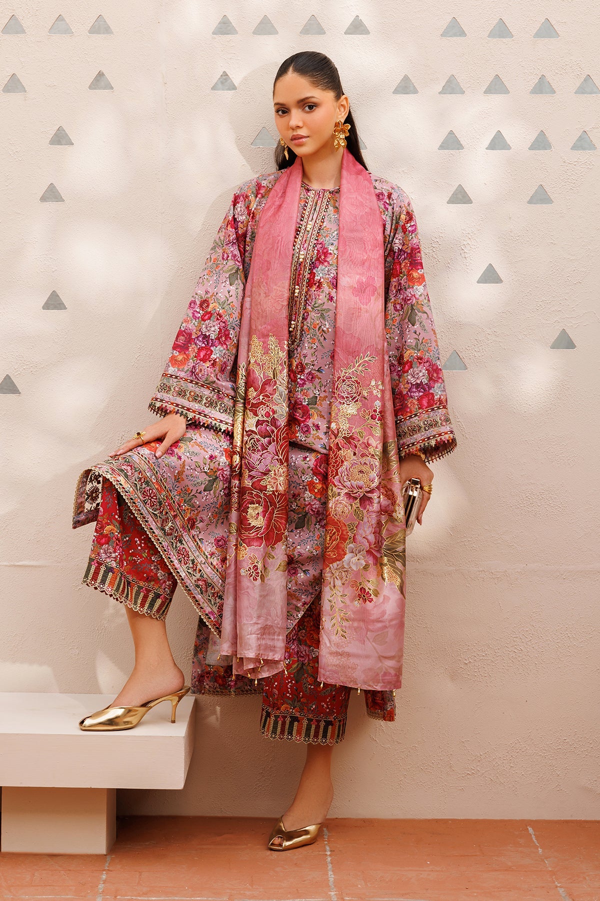 EMBROIDERED LAWN SF-4398