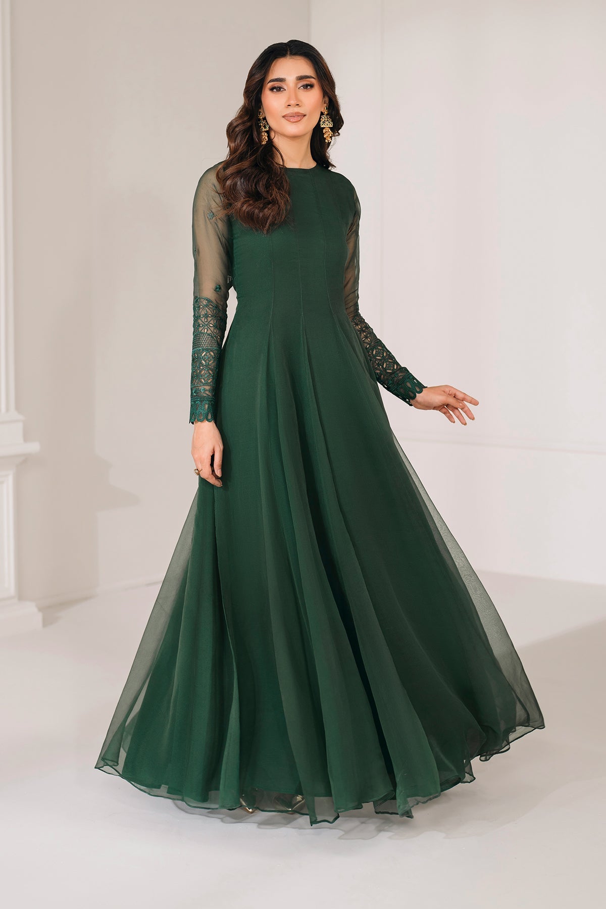 sachin and babi light blue dress LUXURY Heavy Embroidered Chiffon Party Wear Dress With Chiffon Embroidered  Dupatta (Unstitched) (CHI-1001) - Design & Price in Pakistan main image 1