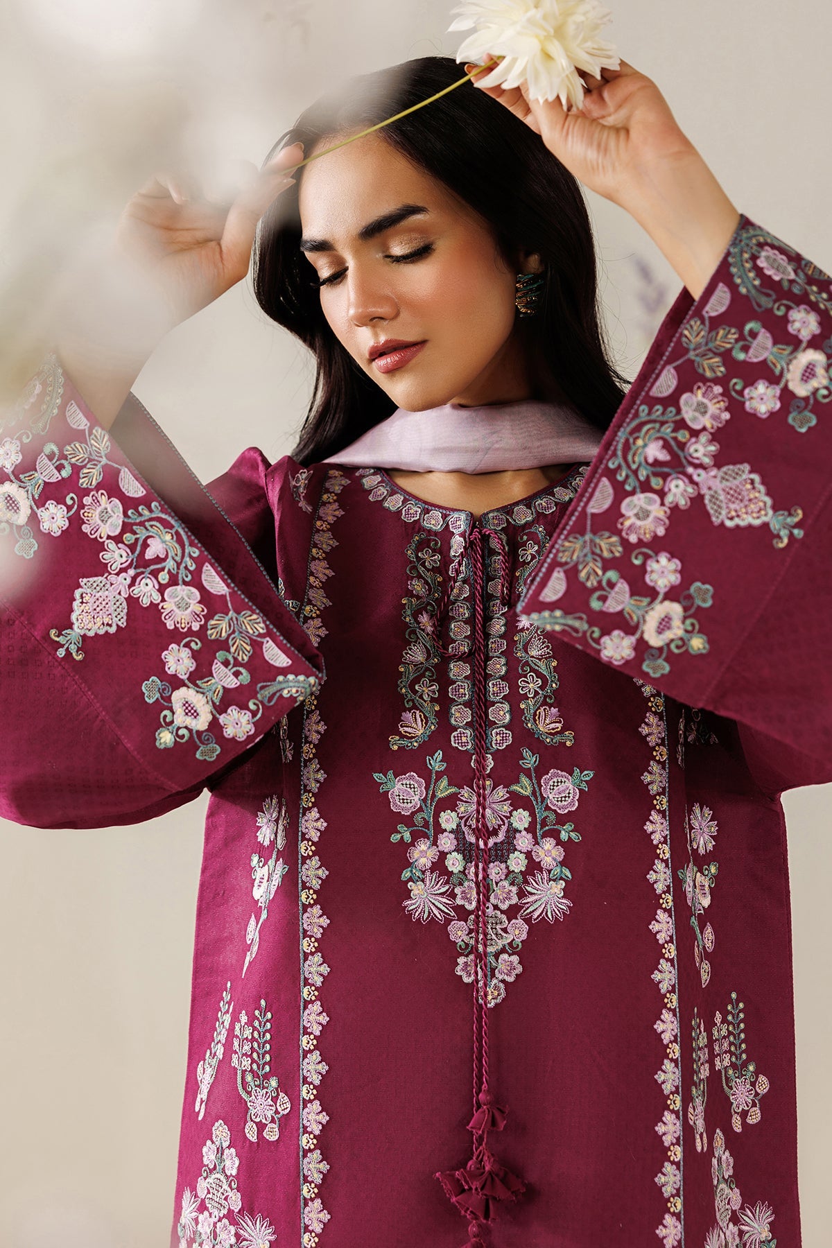 EMBROIDERED JACQUARD PR-1267