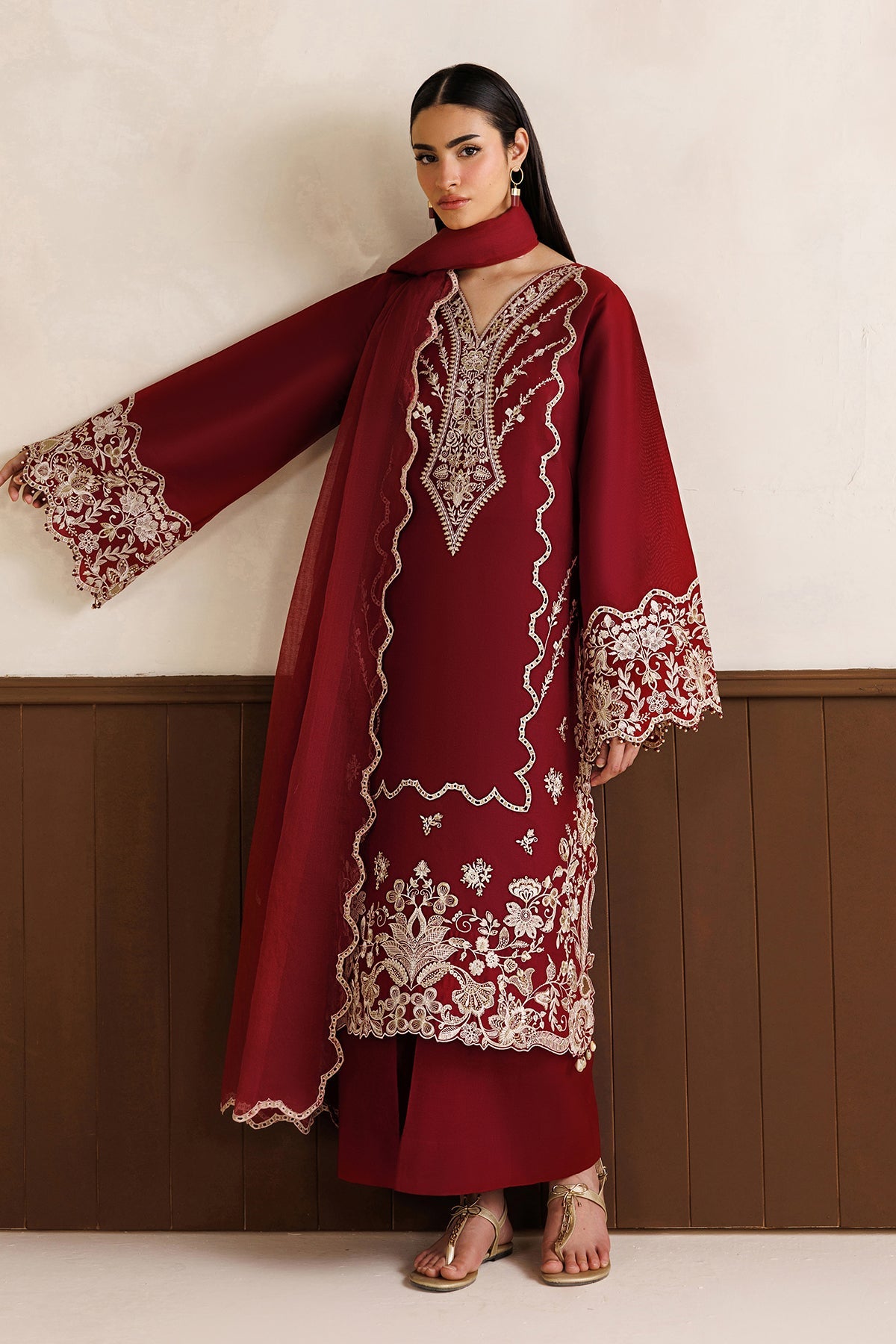 EMBROIDERED LAWN SF-4473