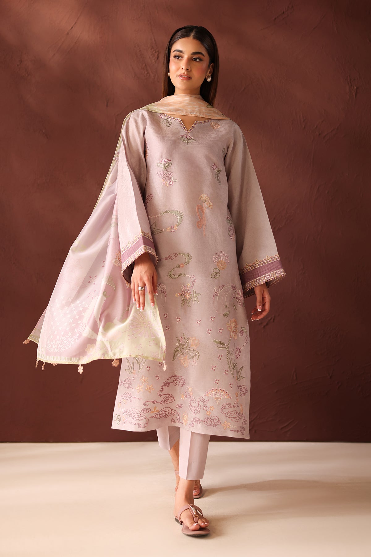 EMBROIDERED SELF JACQUARD UF-4484