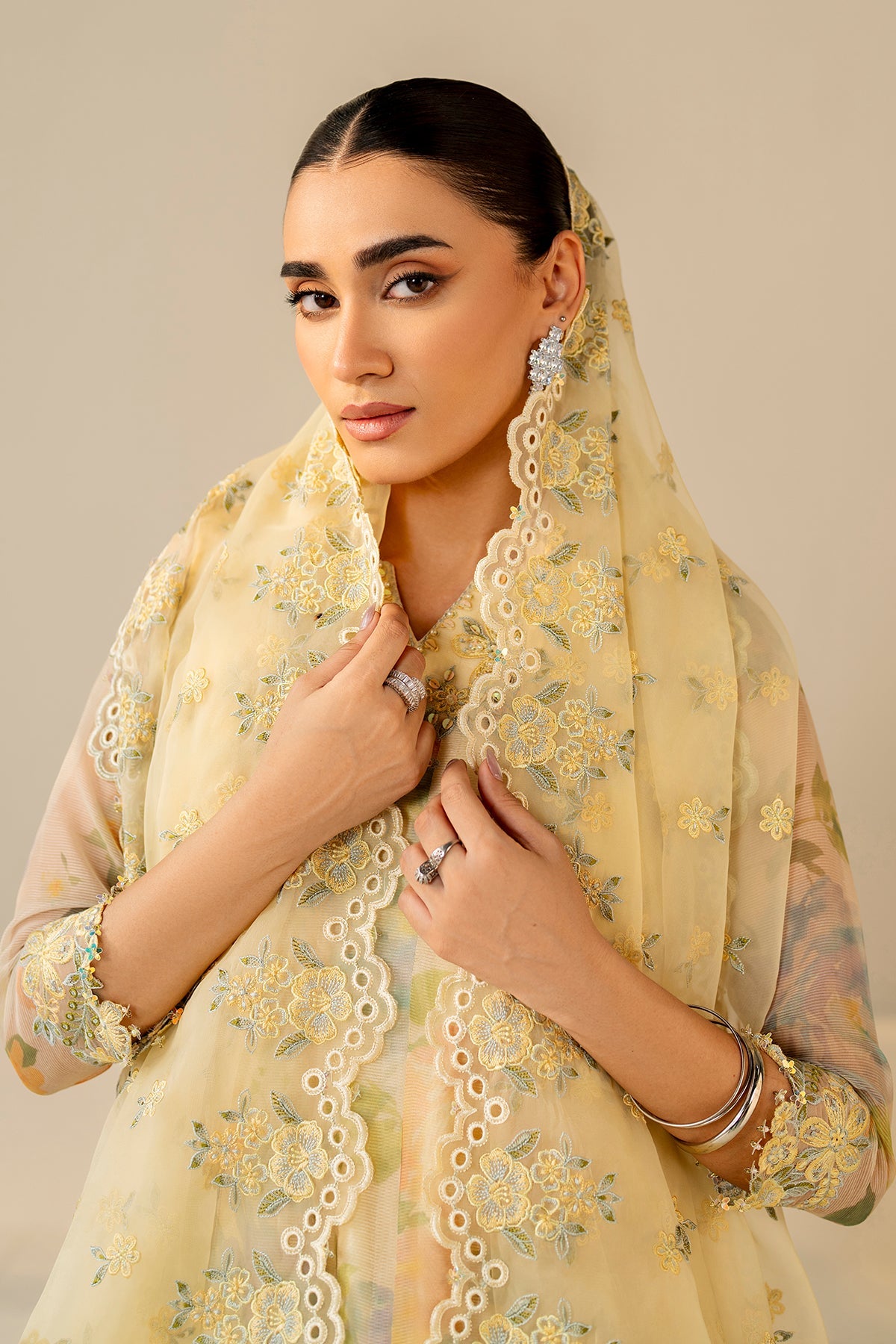 EMBROIDERED COTTON PATTI PR-1180