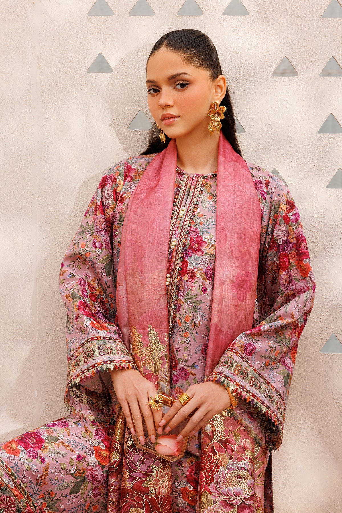 EMBROIDERED LAWN UF-4398