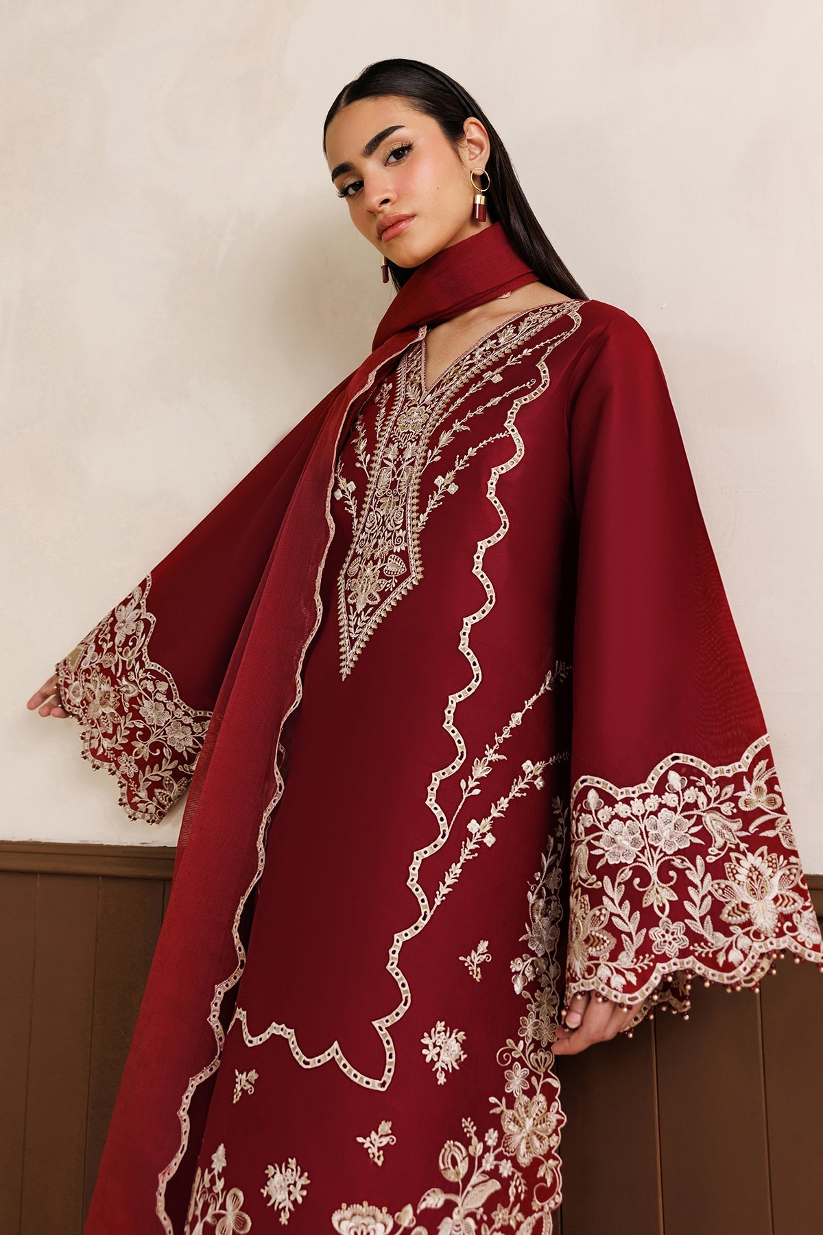 EMBROIDERED LAWN SF-4473