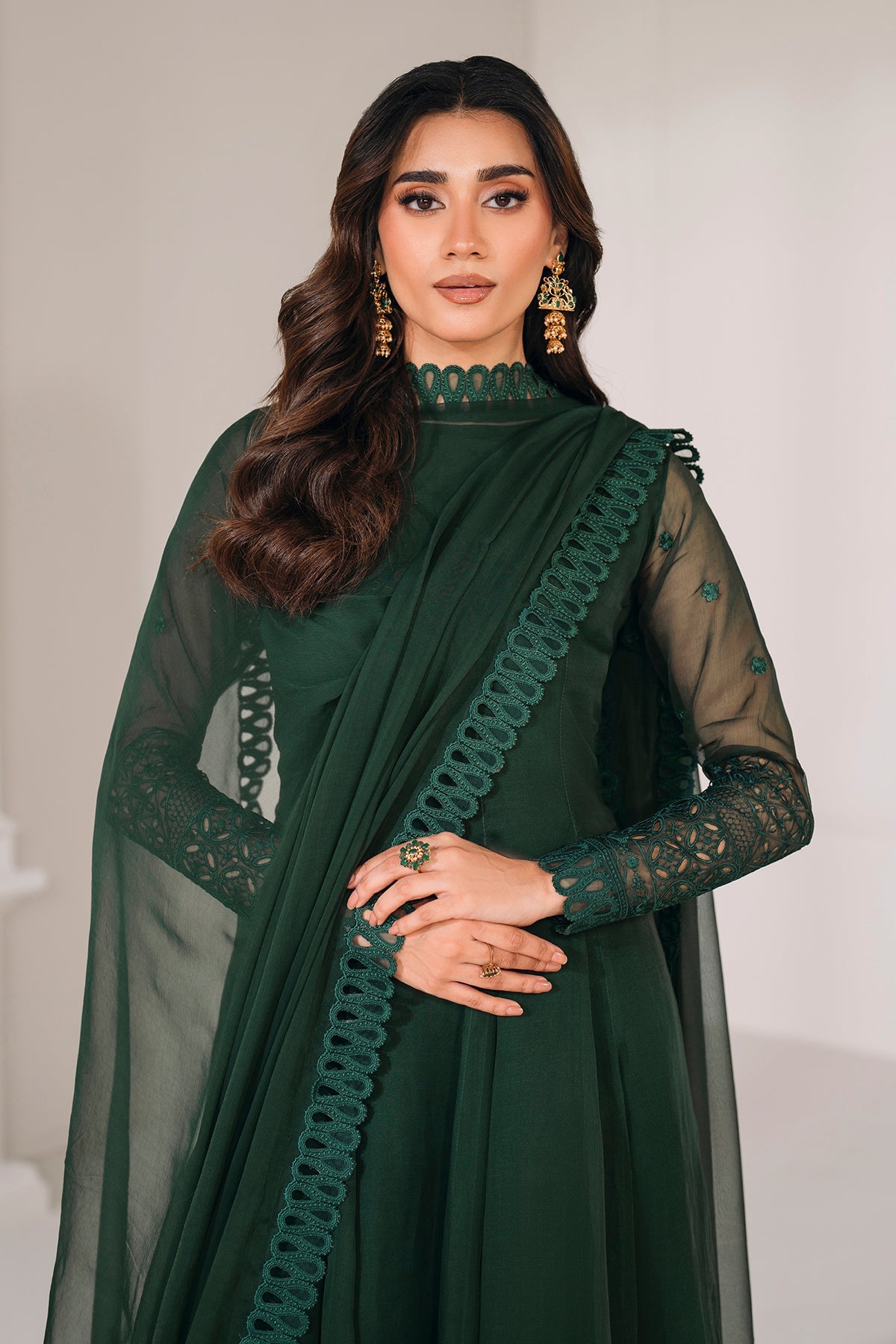 EMBROIDERED CHIFFON DUPATTA 64
