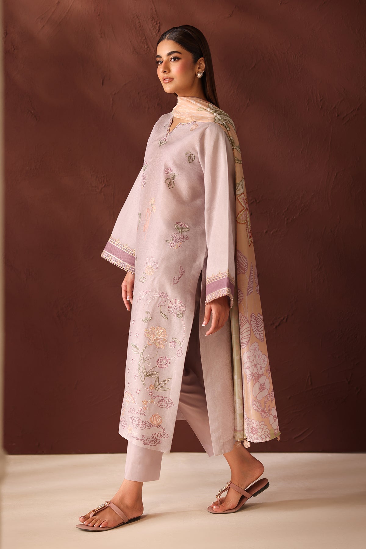 EMBROIDERED SELF JACQUARD SF-4484