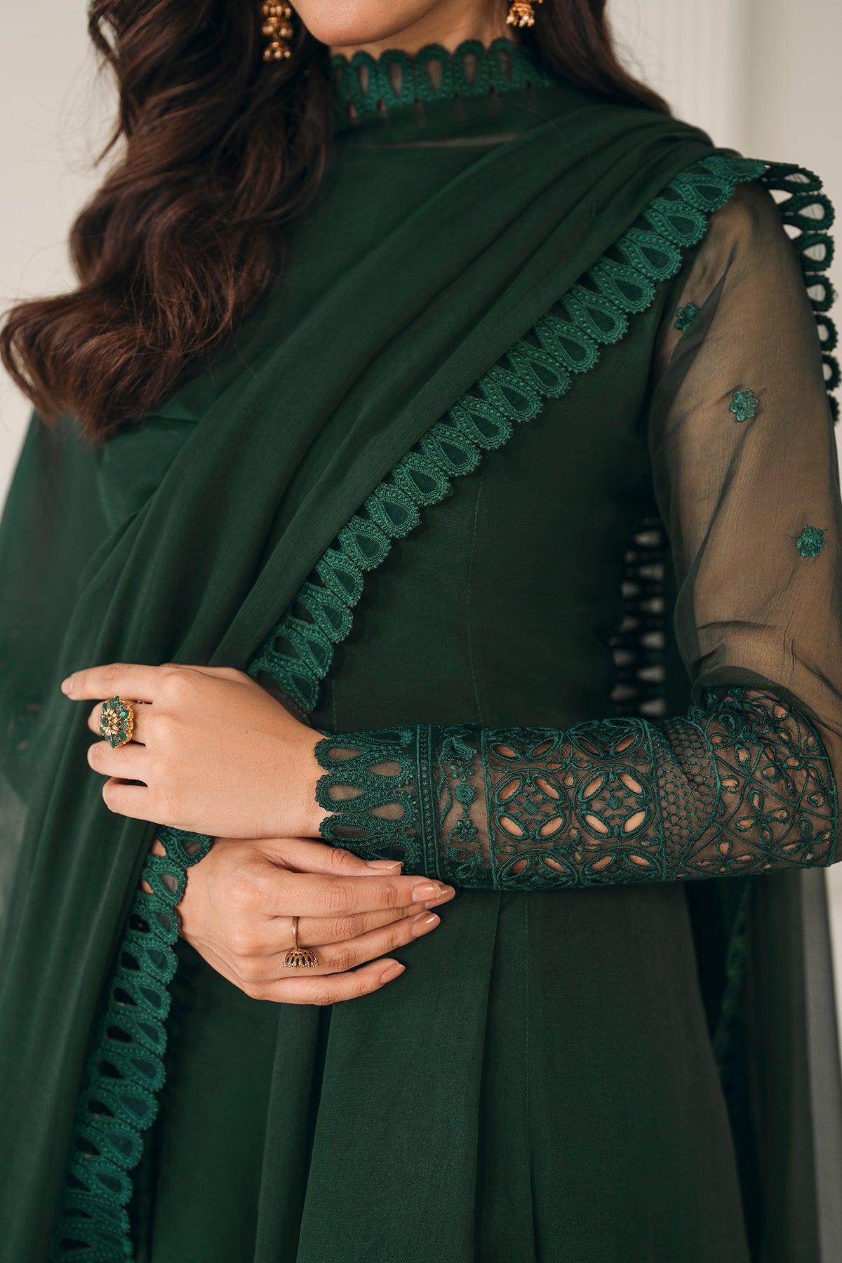 EMBROIDERED CHIFFON DUPATTA 64