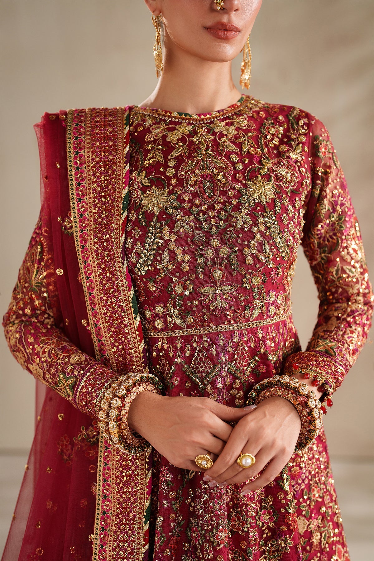 EMBROIDERED NET UF-4370