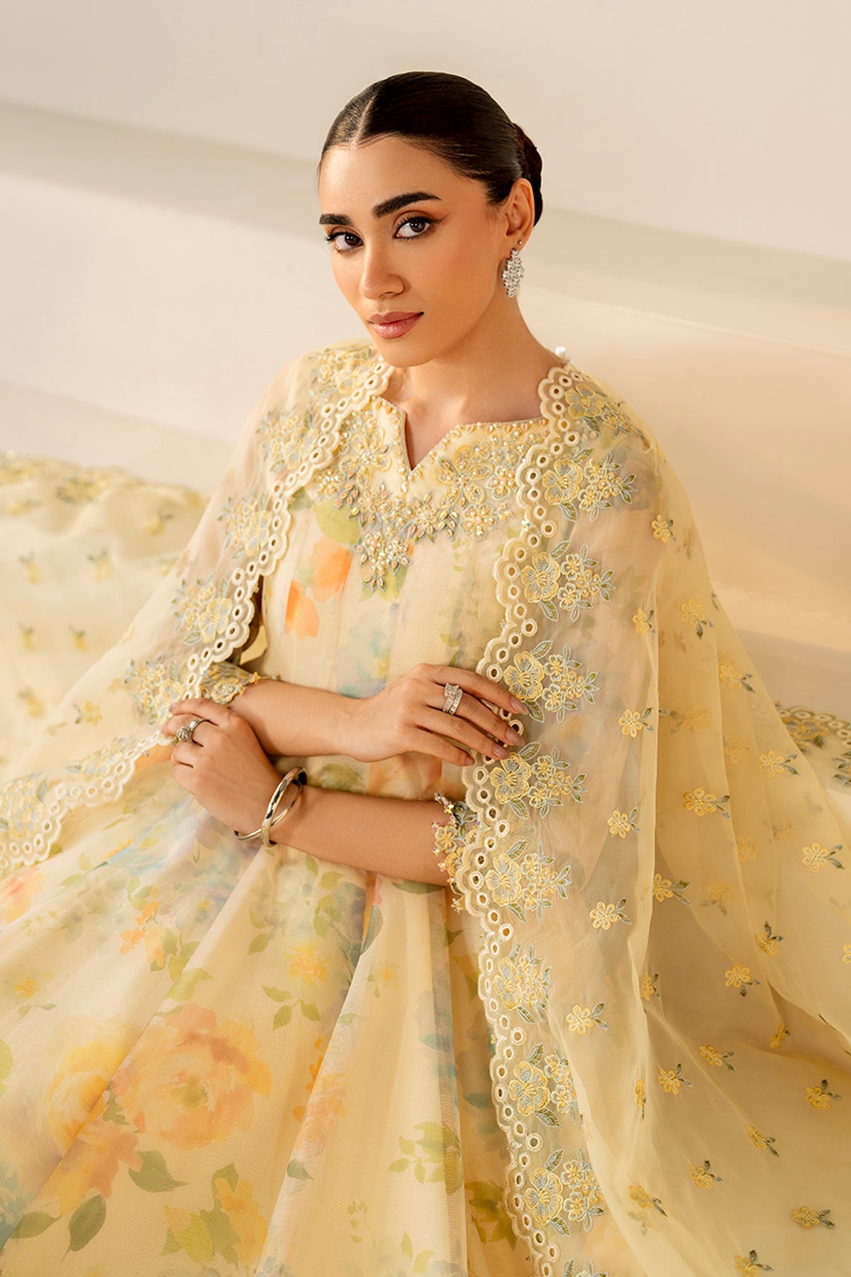 EMBROIDERED COTTON PATTI PR-1180
