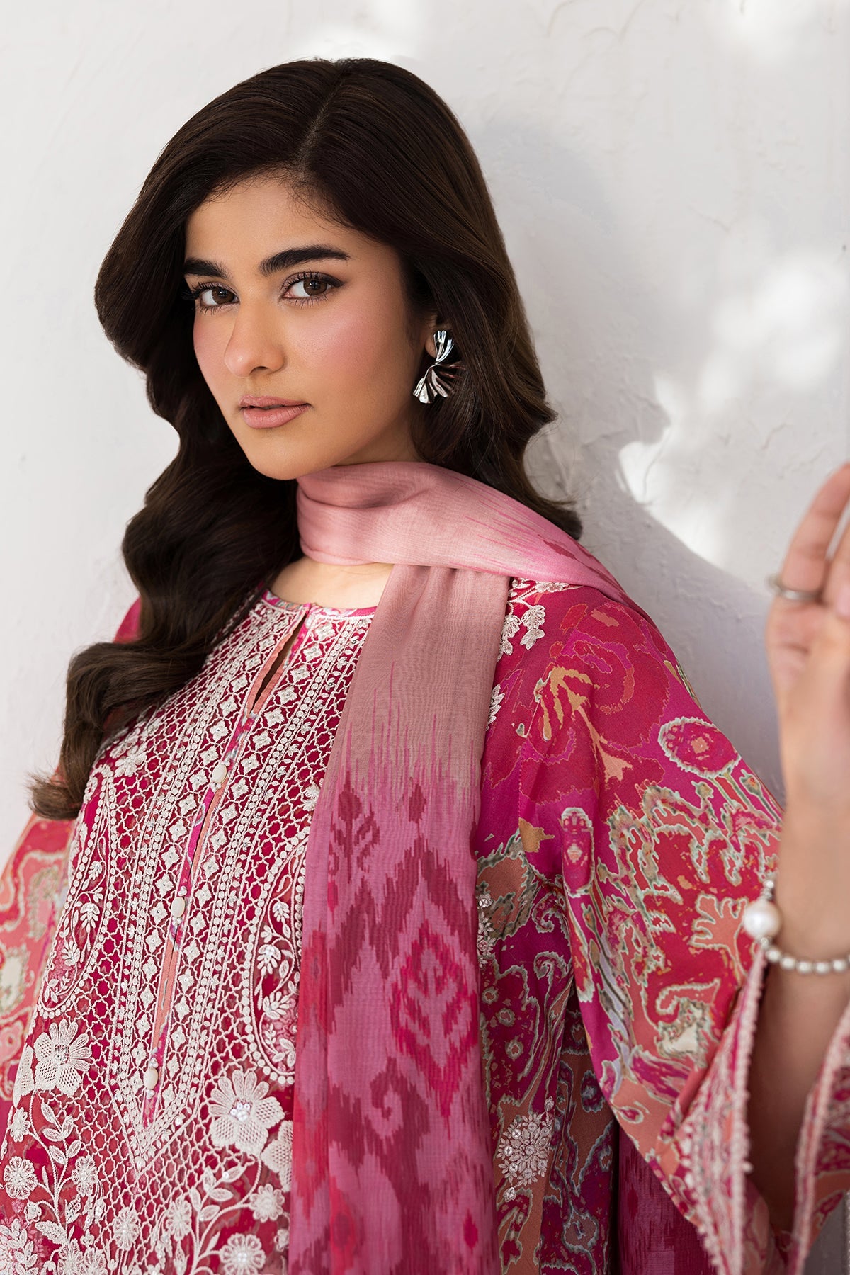 EMBROIDERED LAWN SF-4452