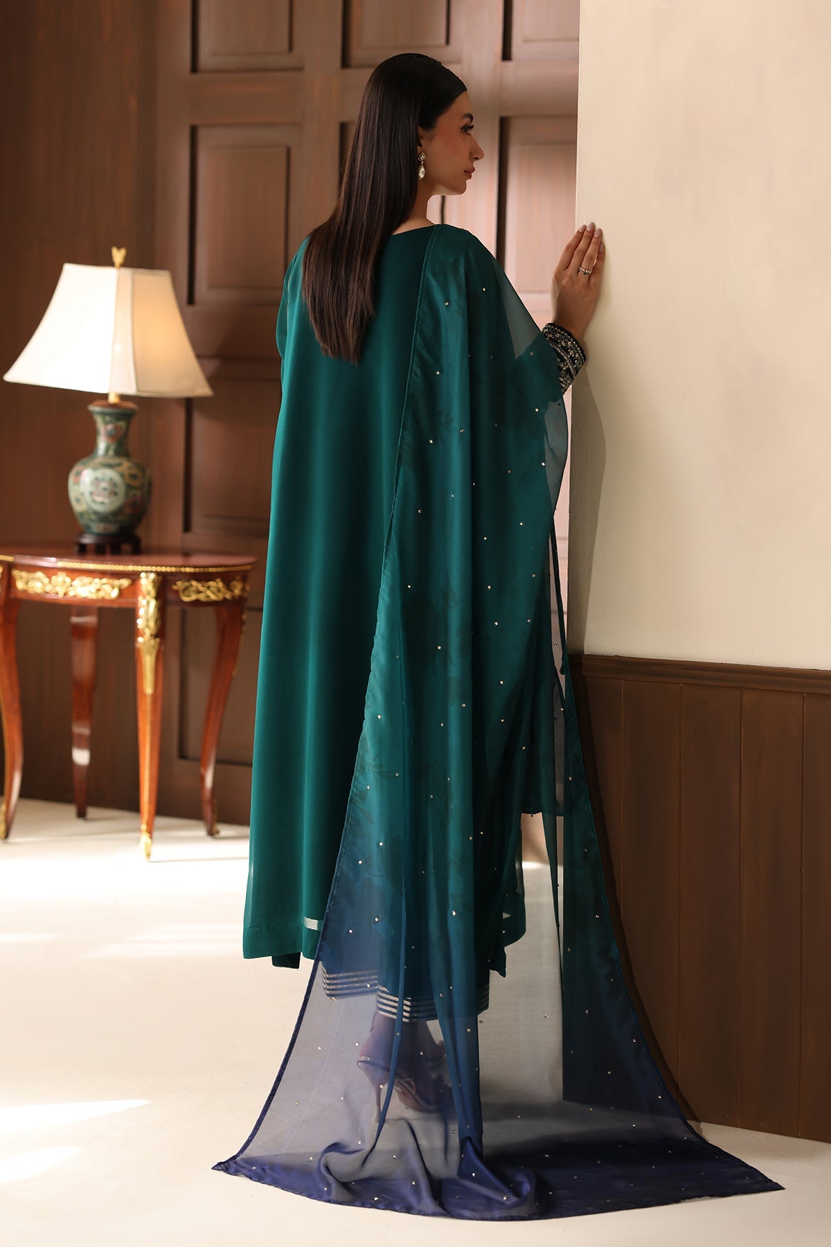 EMBROIDERED CHIFFON PR-1361