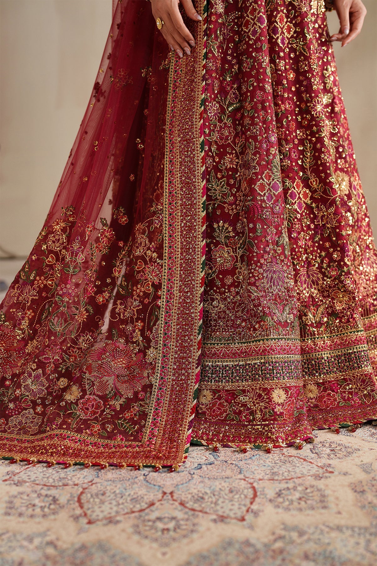 EMBROIDERED NET UF-4370