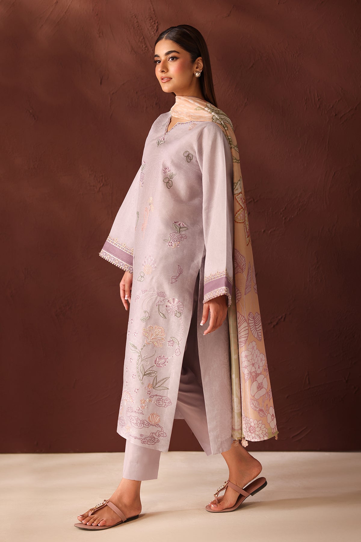 EMBROIDERED SELF JACQUARD SF-4484
