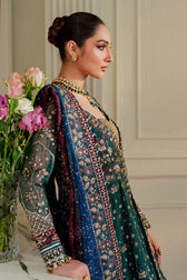 3-Piece-Embroiderd-Chiffon ITHAZH - FWU5703