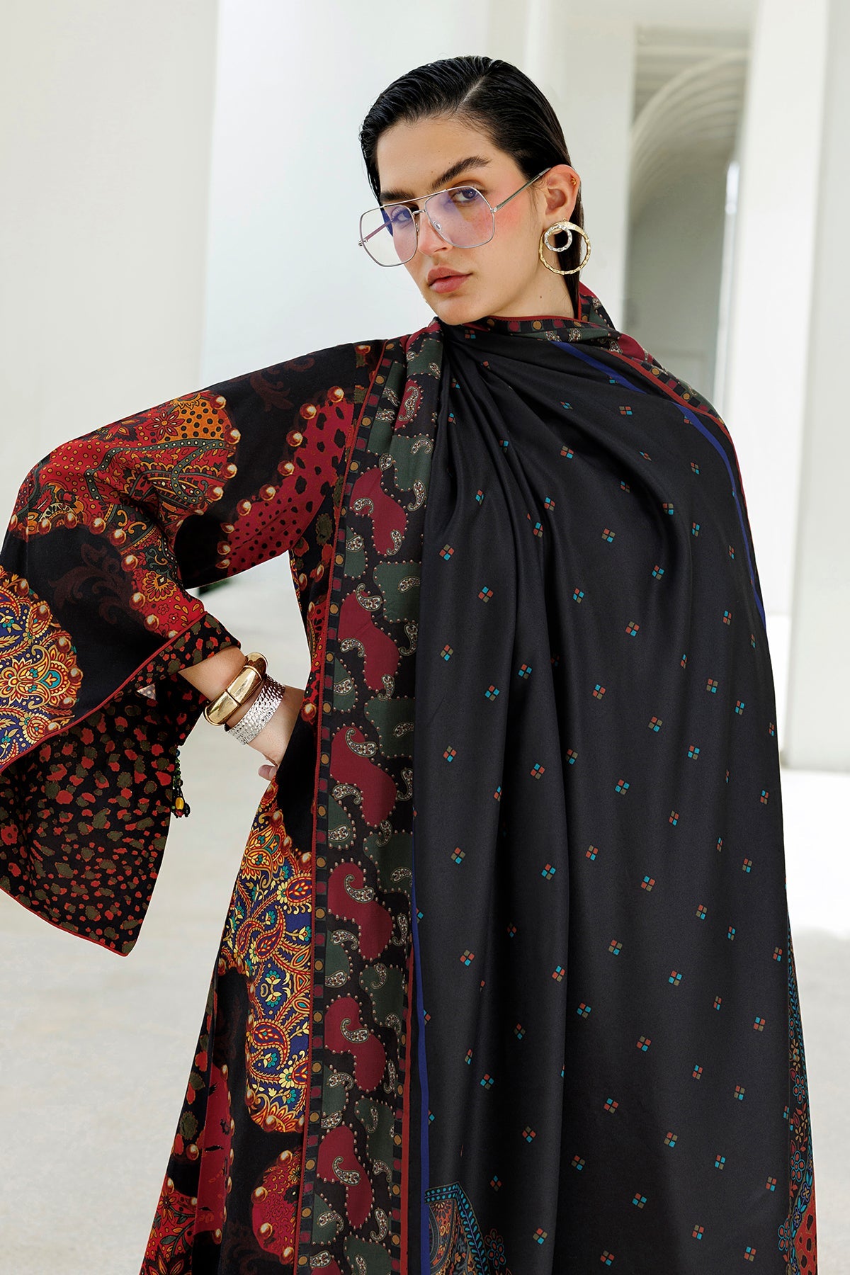 DIGITAL PRINTED VISCOSE SF-4566