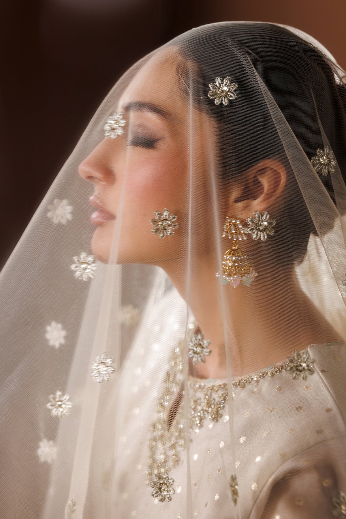 EMBROIDERED ZARRI CHIFFON UF-4435