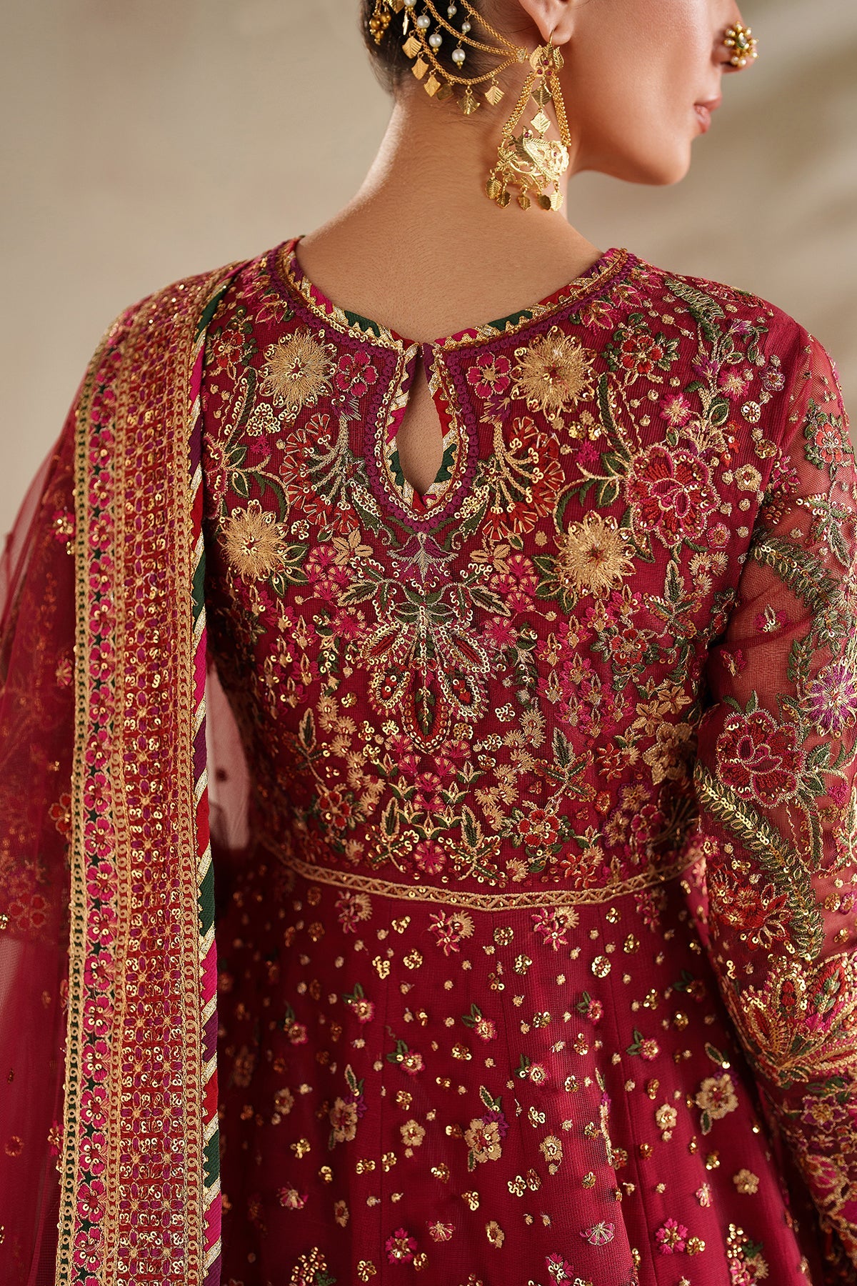 EMBROIDERED NET UF-4370