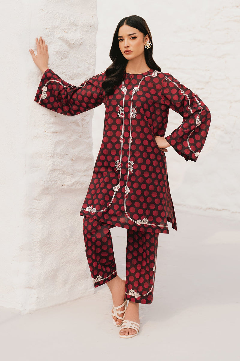 Threads & Motifs Pret  Lawn 2 Piece Suit THM23RW 7875.1 main image 1