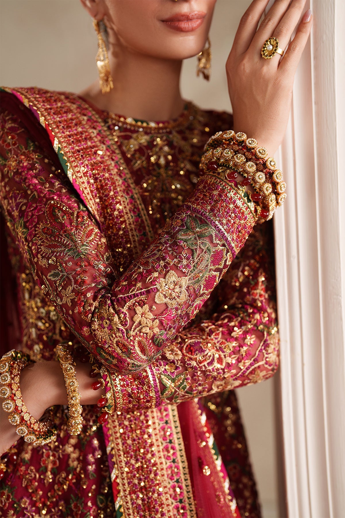 EMBROIDERED NET UF-4370