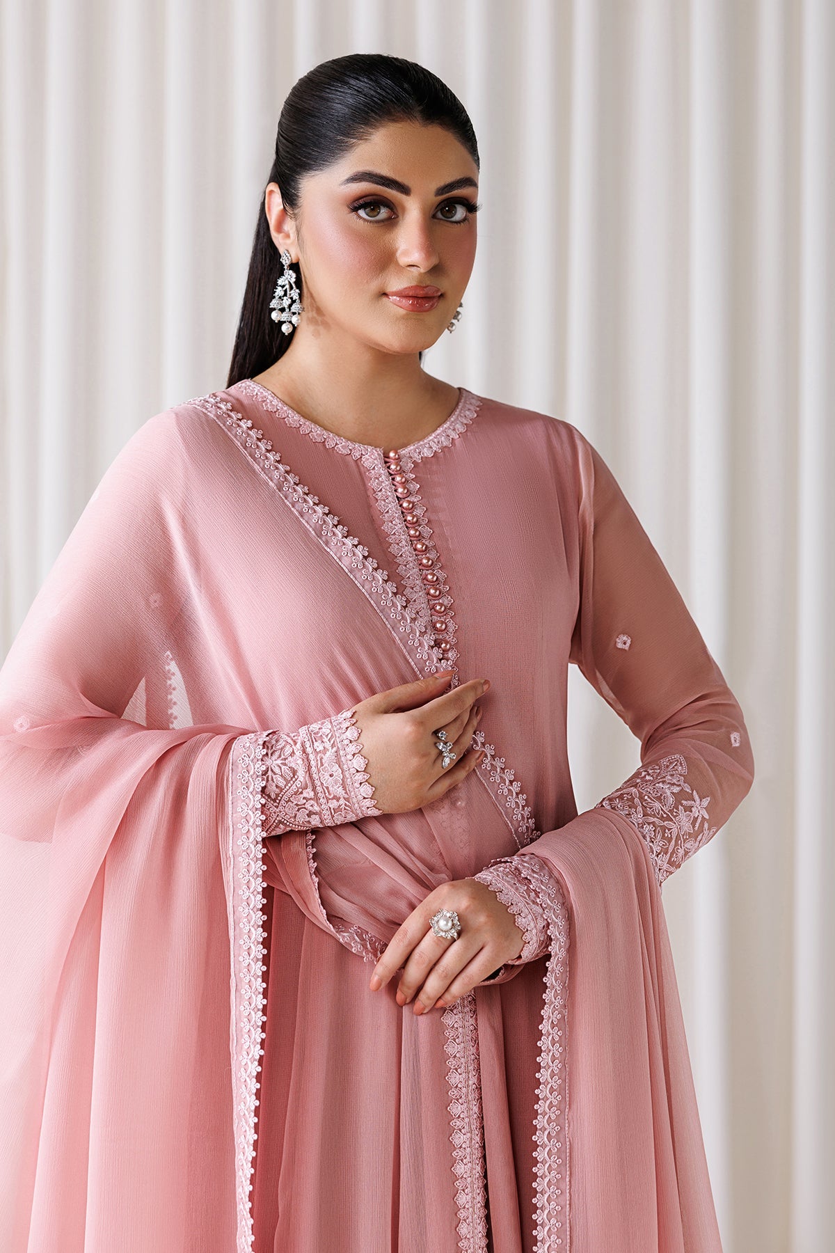 PLAIN CHIFFON DUPATTA-101