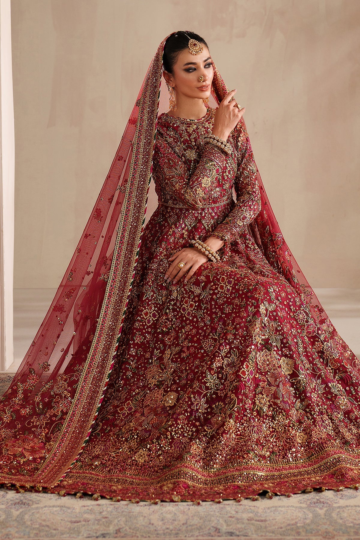 EMBROIDERED NET SF-4370