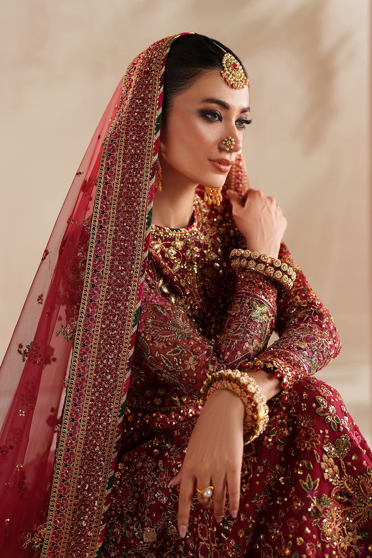 EMBROIDERED NET UF-4370