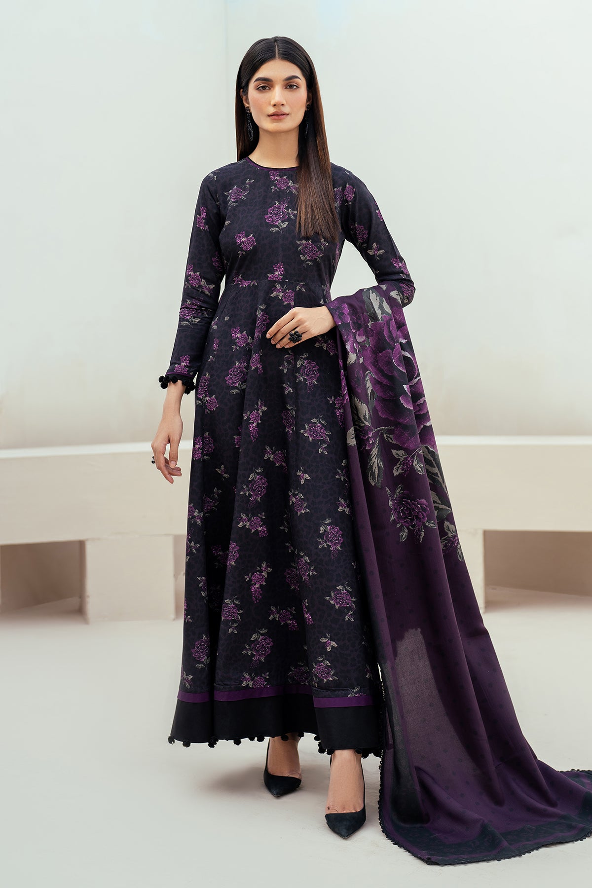 PRINTED KHADDAR SF-4016