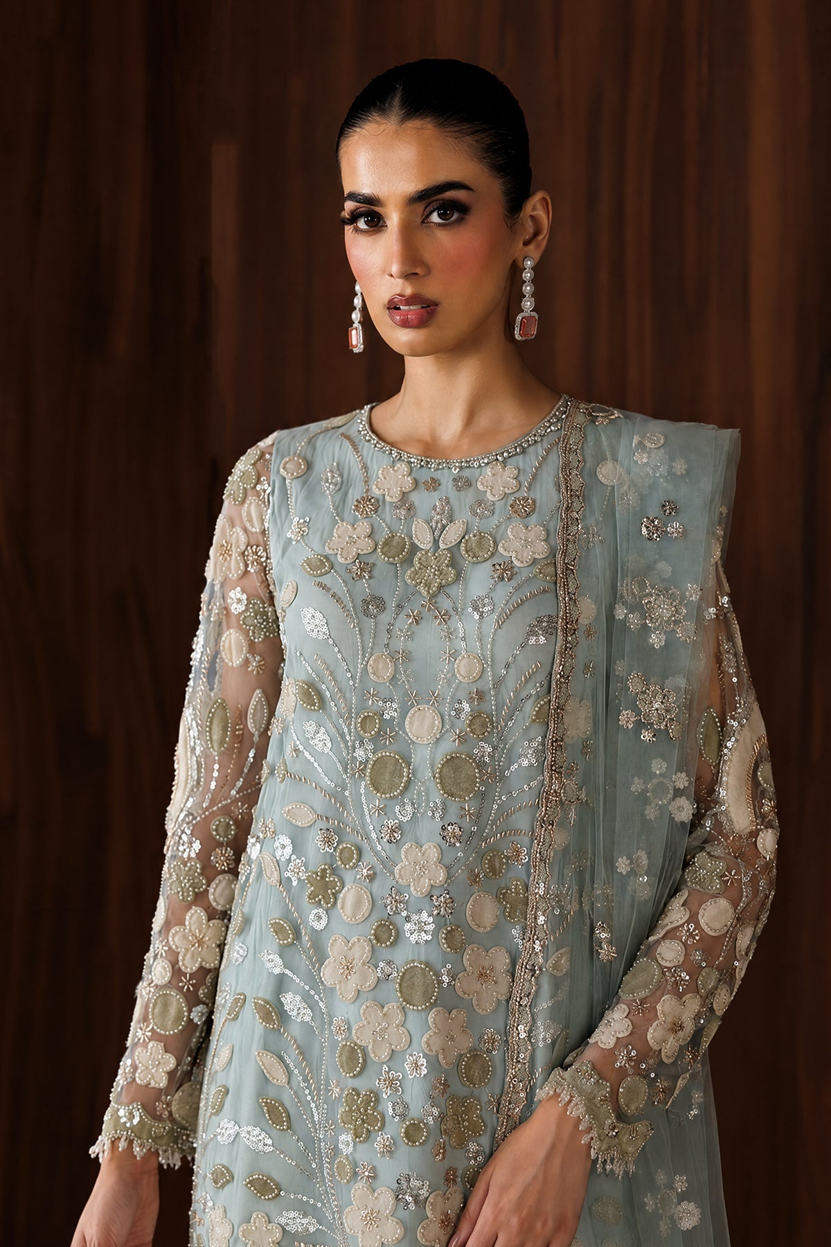 EMBELLISHED NET UF-4640