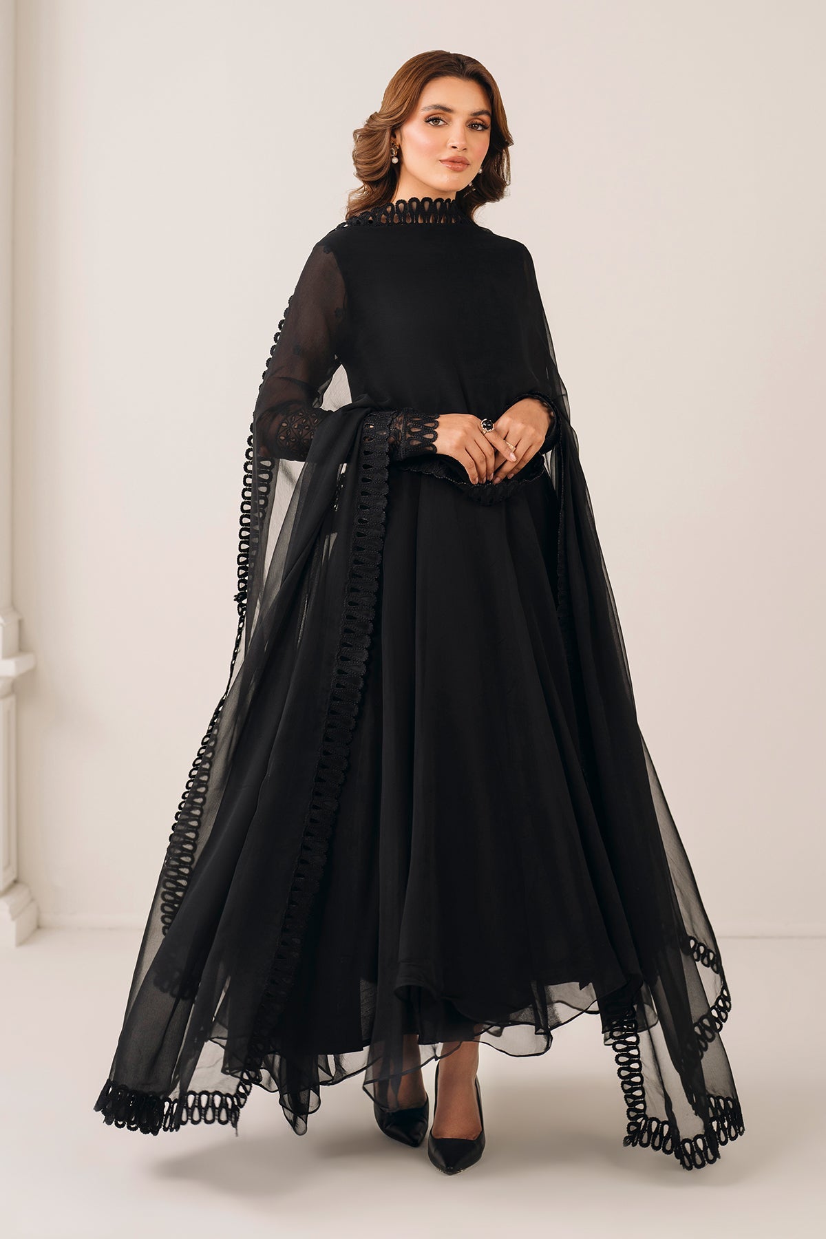 EMBROIDERED CHIFFON DUPATTA 66