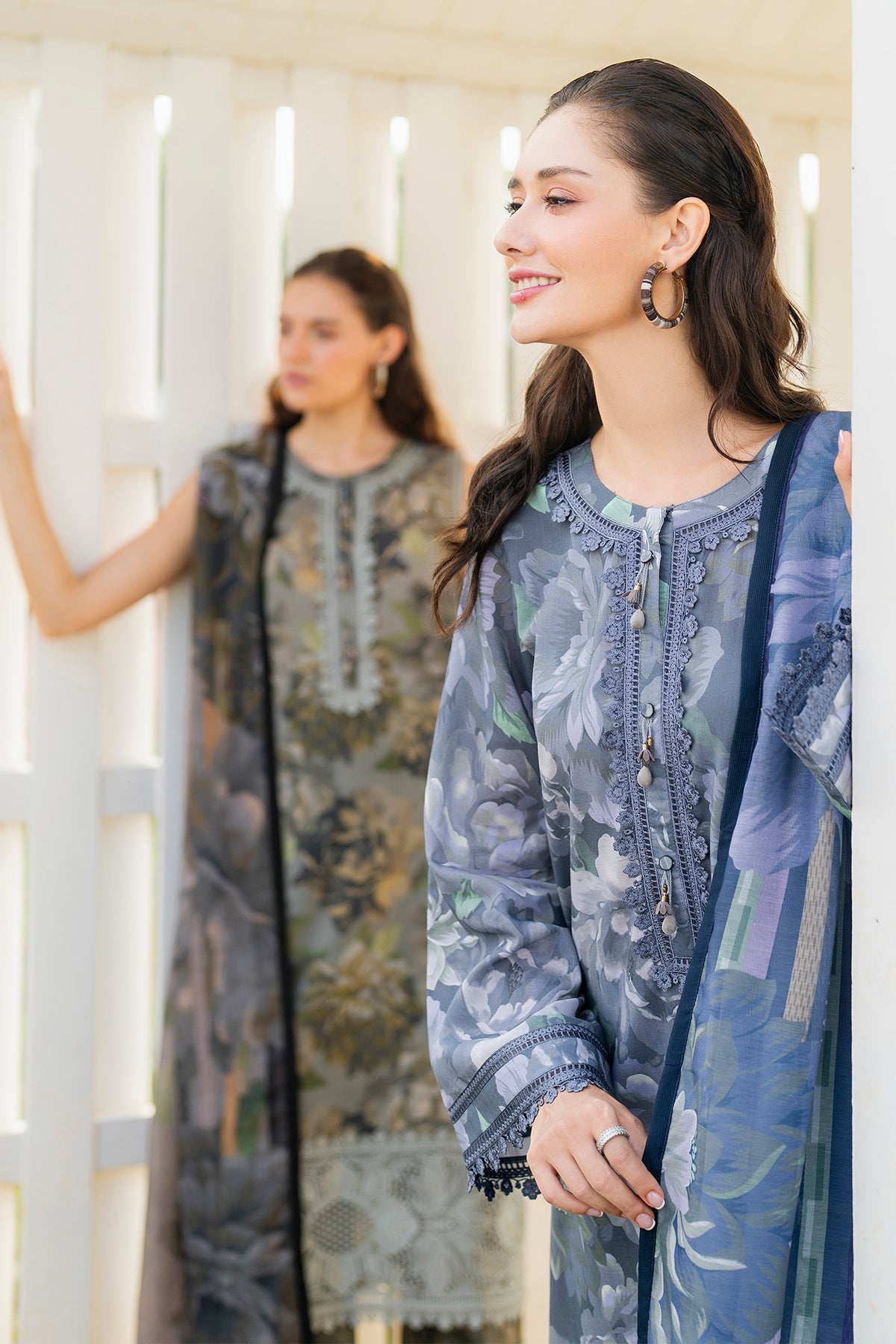EMBROIDERED LAWN SF-4219