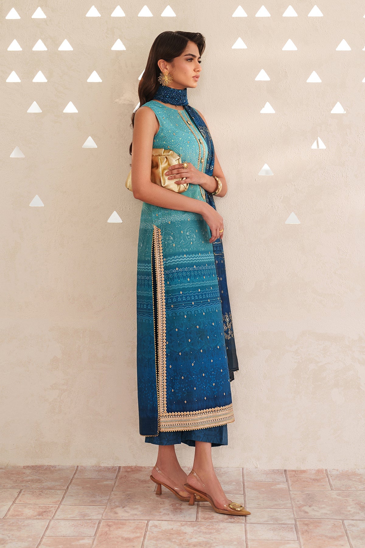 EMBROIDERED LAWN SF-4400