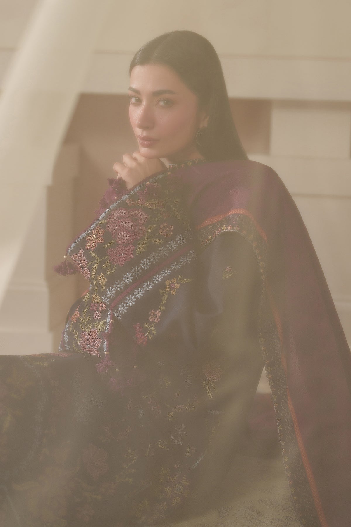 EMBROIDERED KHADDAR UF-4350