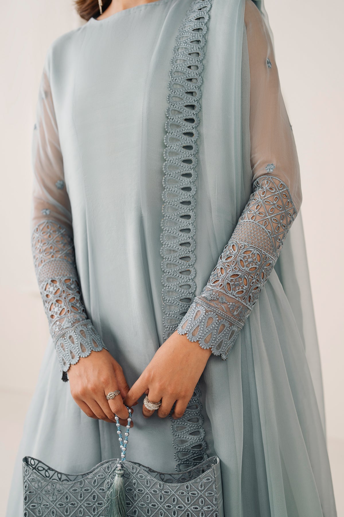 EMBROIDERED CHIFFON DUPATTA 67