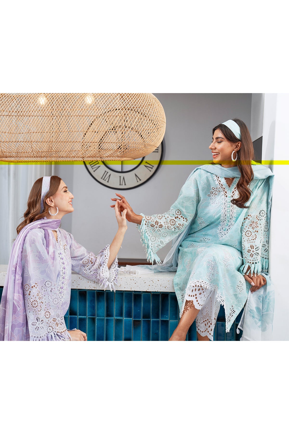 EMBROIDERED PRINTED LAWN SF-4073