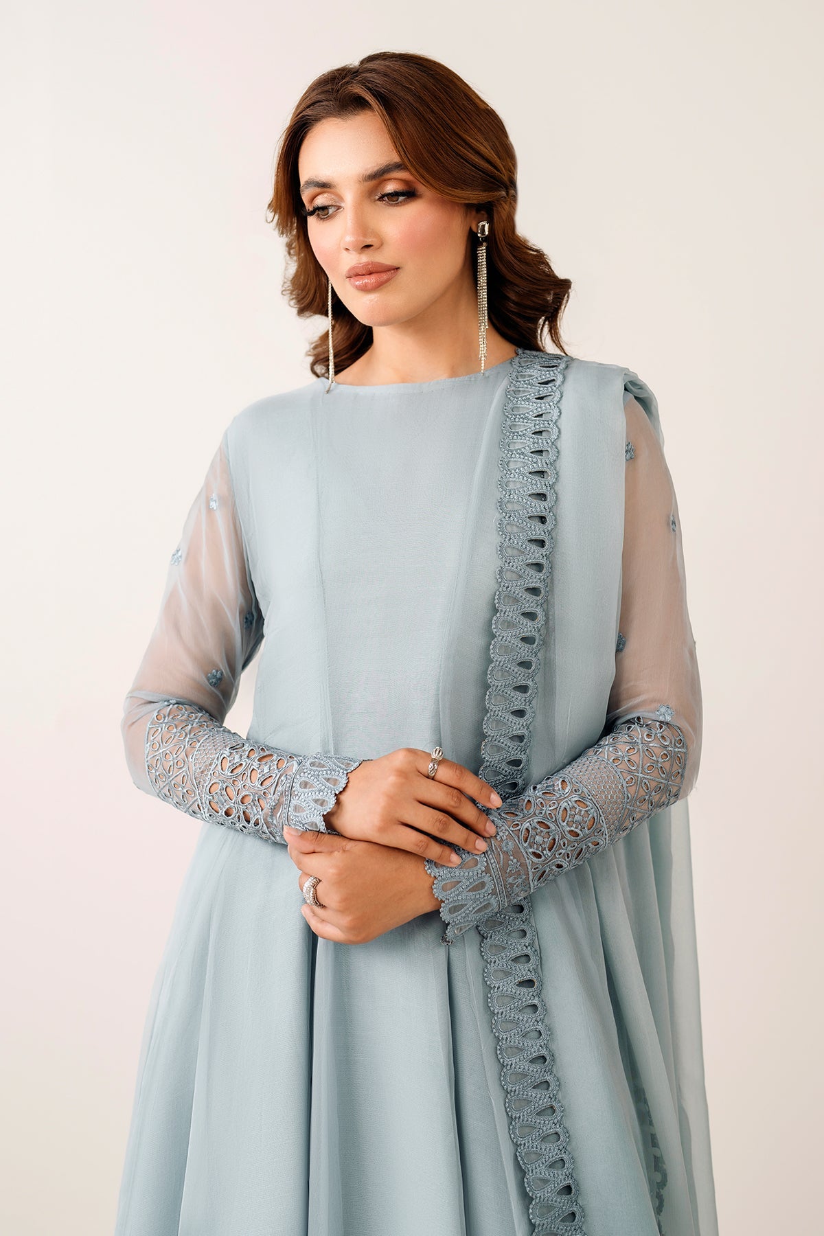 EMBROIDERED CHIFFON DUPATTA 67