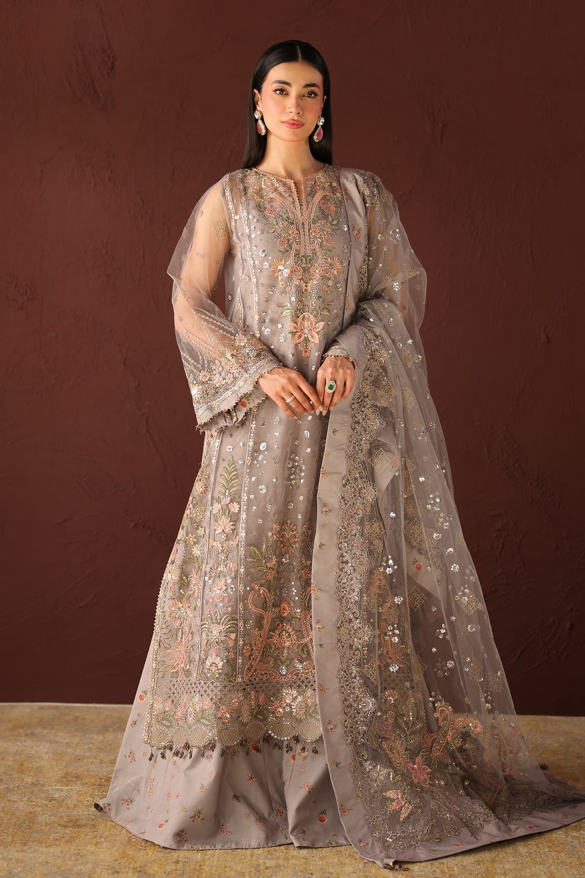 EMBROIDERED NET UF-4487