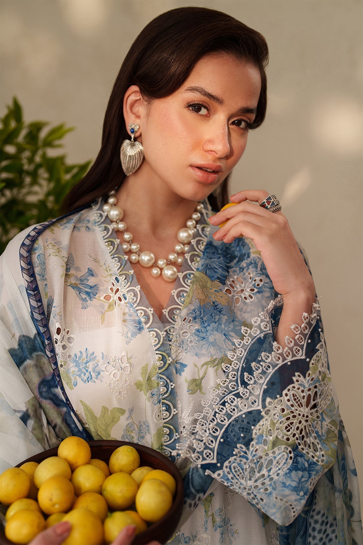 EMBROIDERED LAWN SF-4401