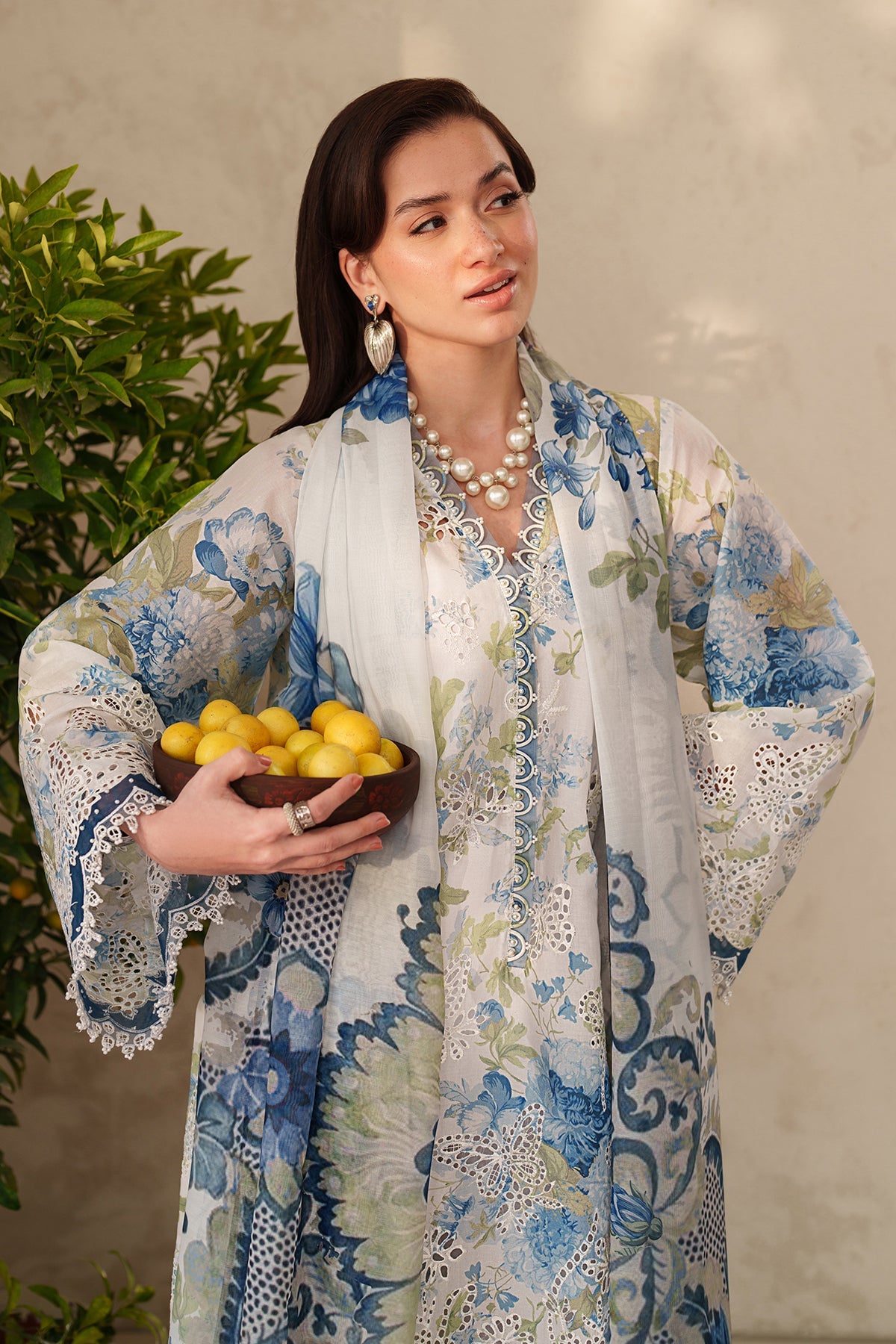 EMBROIDERED LAWN SF-4401