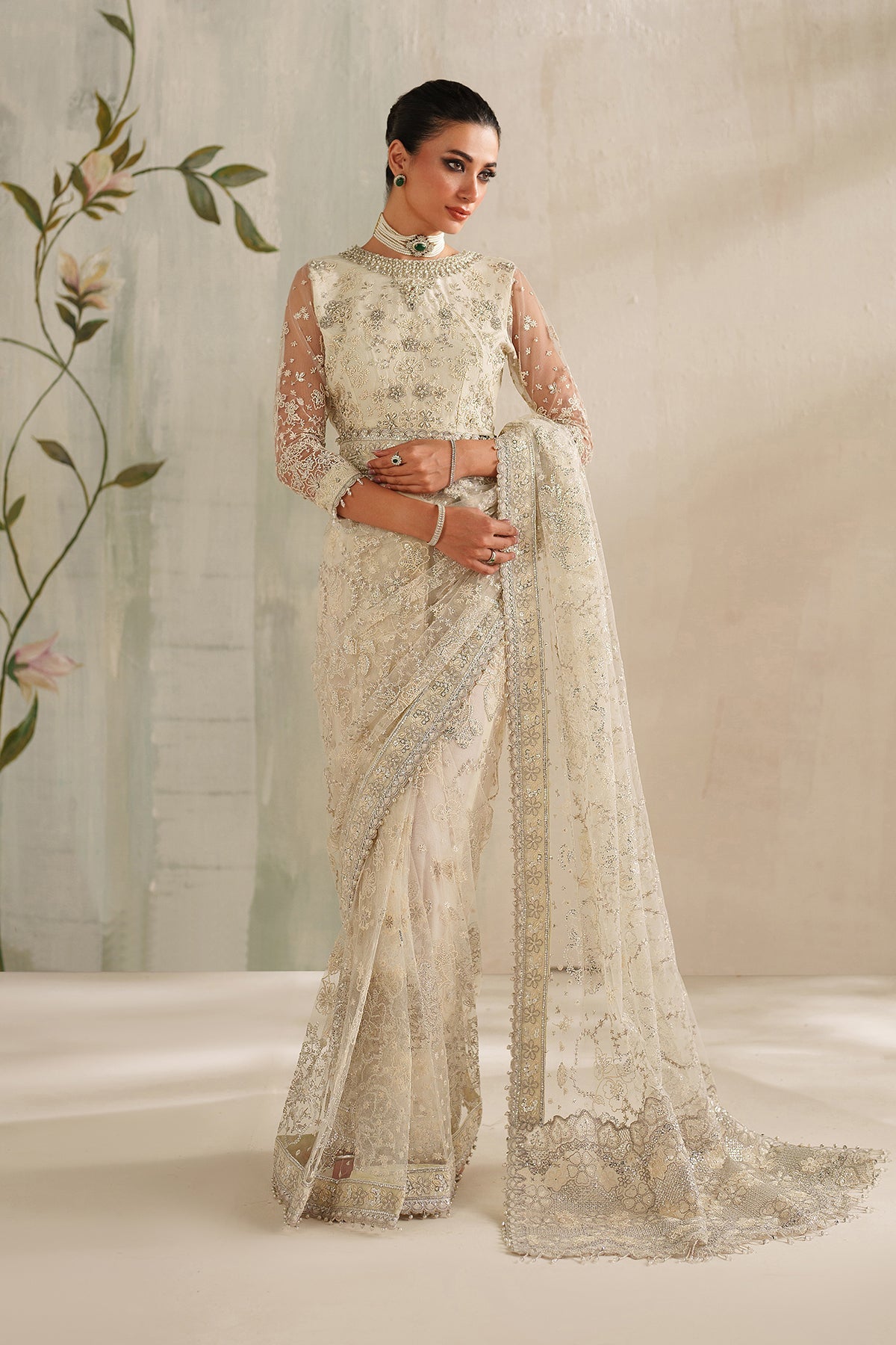 EMBROIDERED NET UF-4372