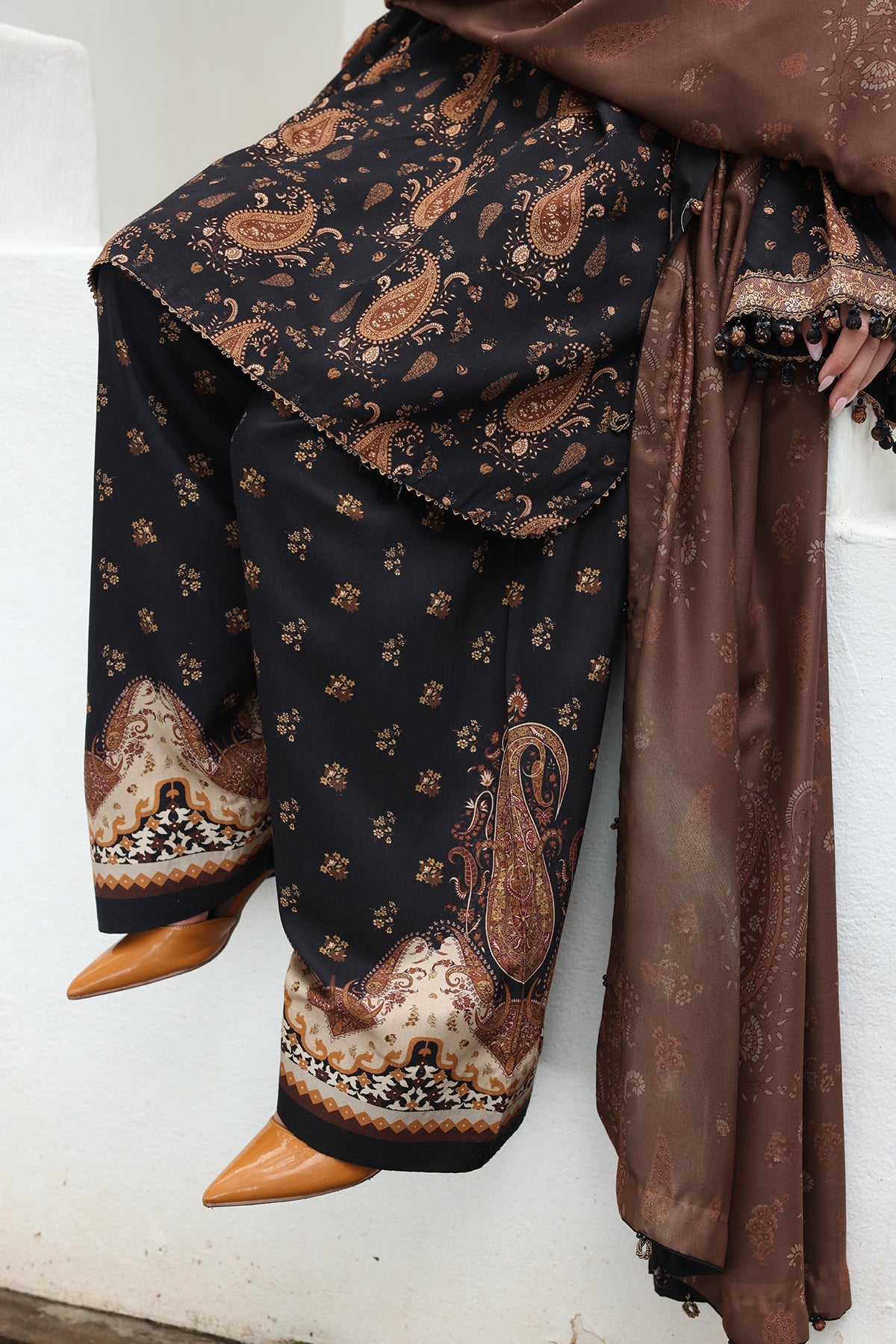 EMBRIODERED VISCOSE SILK SF-4613