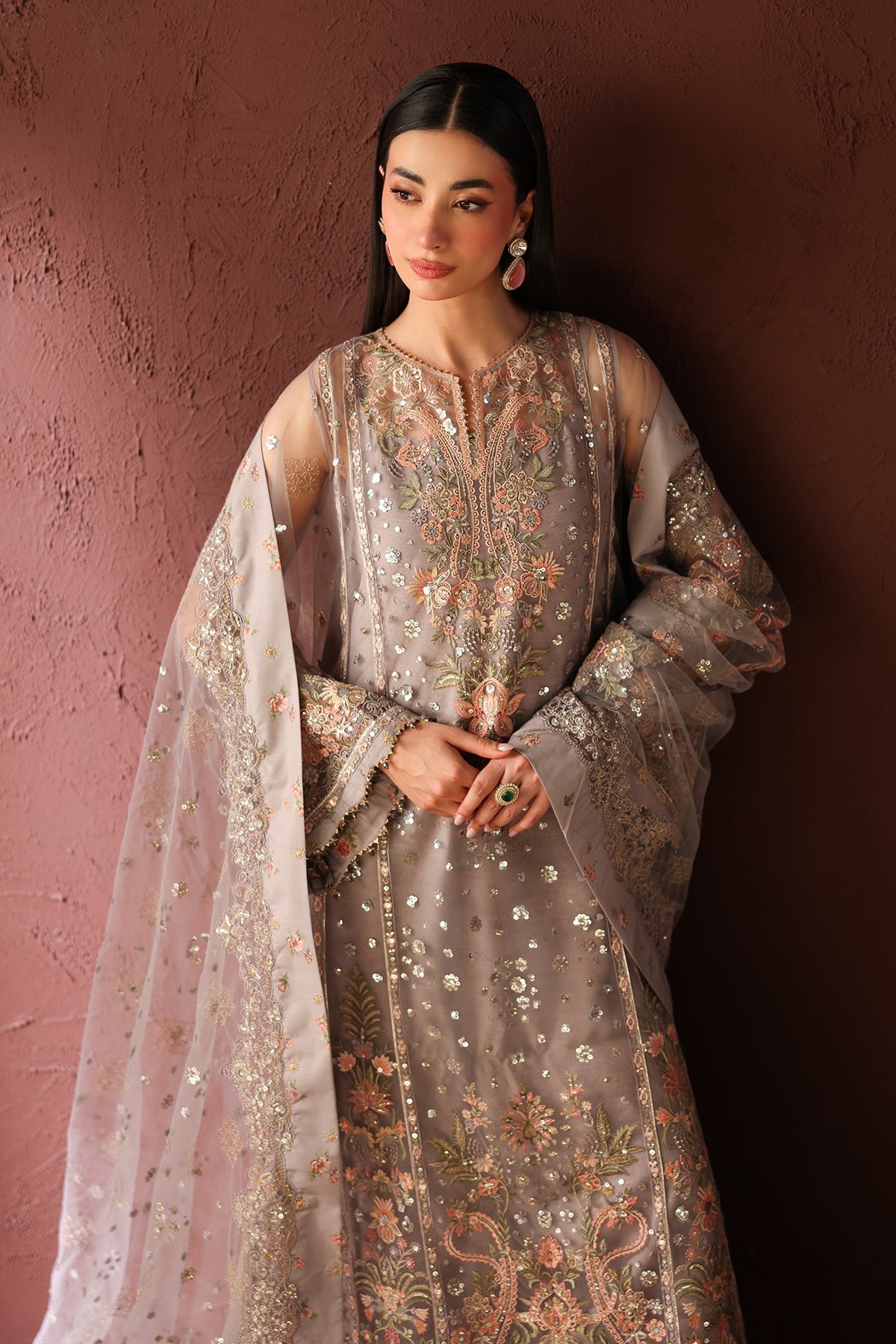EMBROIDERED NET UF-4487